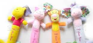 迪士尼经典人物长手摇铃四款 专为宝宝设计的抓握启蒙玩具