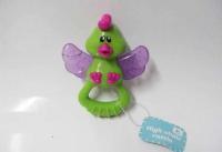 色彩缤纷小鸟戏水牙胶婴儿玩具 助力宝宝感官发育与成长