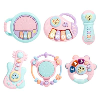 婴儿玩具0到1岁宝宝手拍鼓音乐摇铃婴幼儿6个月以上12小月龄半岁